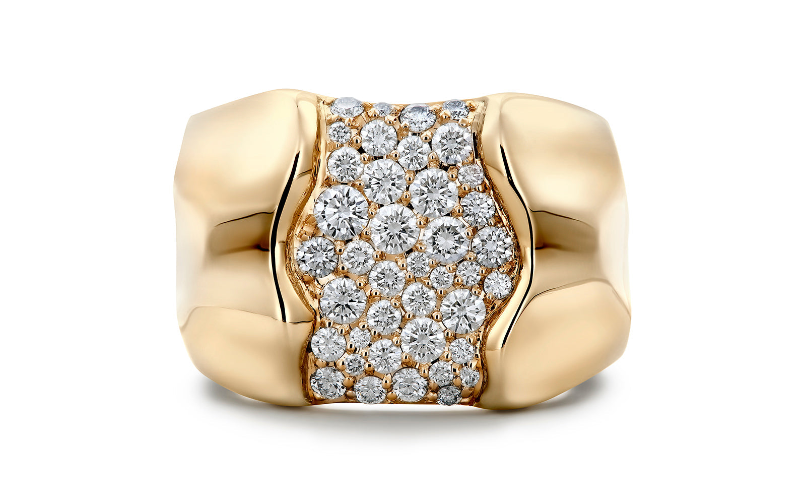Endurance 0.86ct D Flawless Diamond Ring set in 18K Yellow Gold