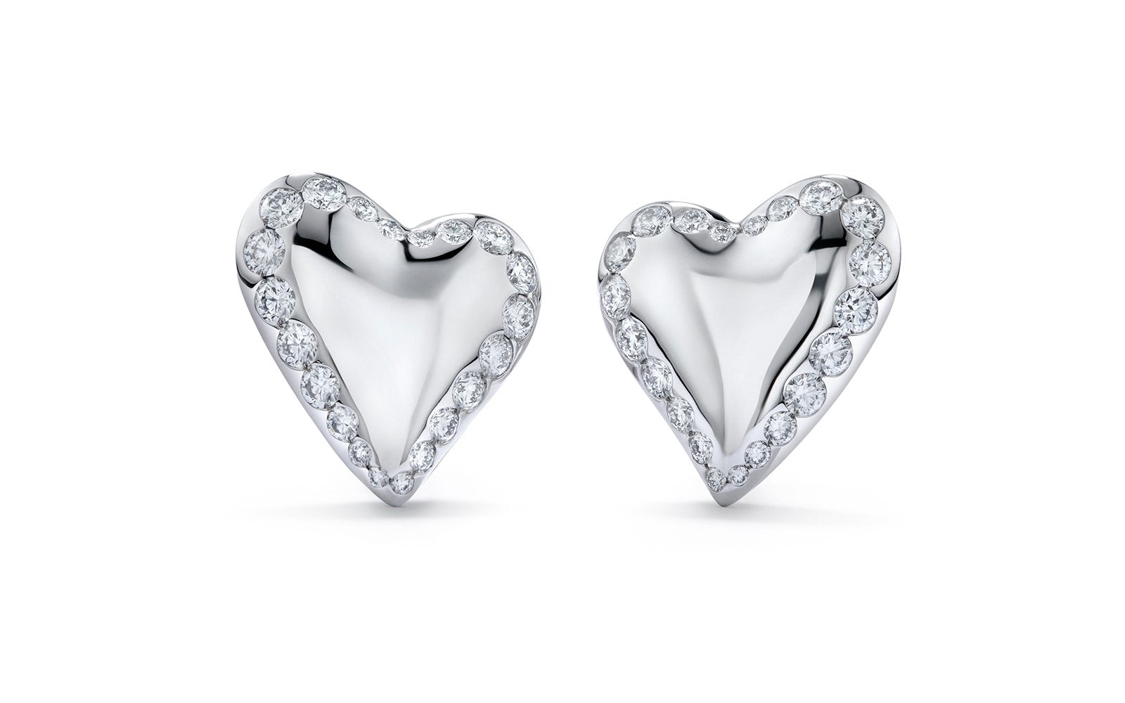 0.5ct D Flawless Diamond Earrings set in 18K White Gold
