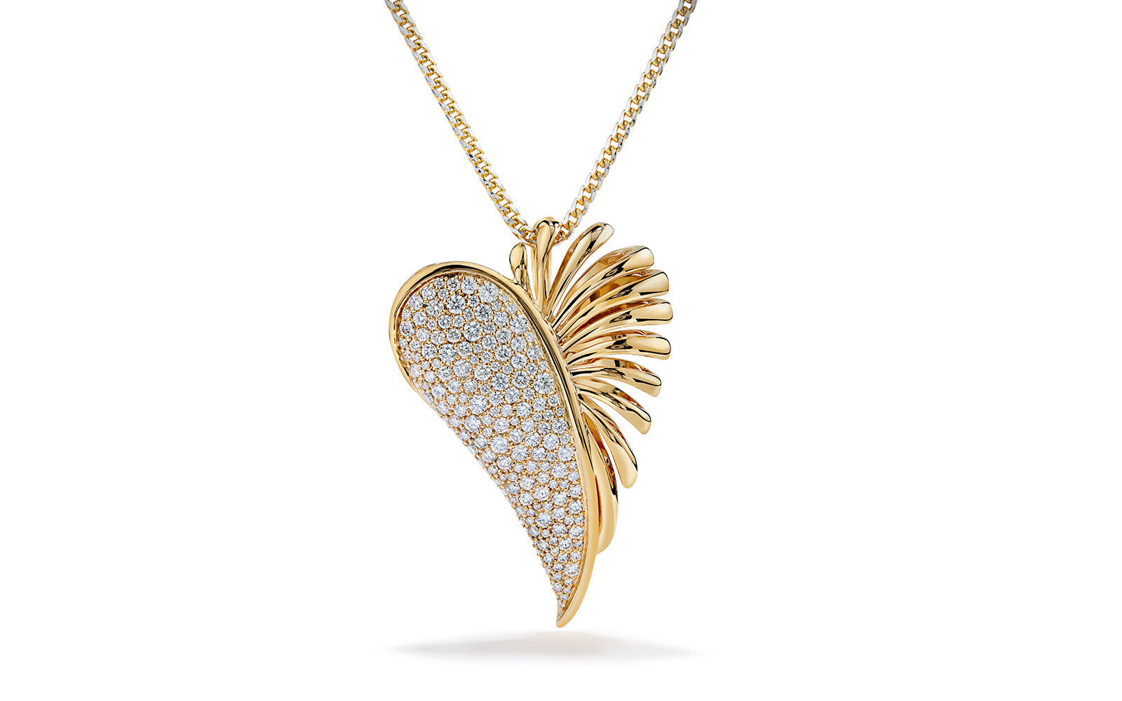 Forever Young 1.62ct D Flawless Diamond Necklace set in 18K Yellow Gold